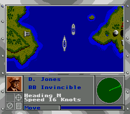 Скриншот игры Super Battleship